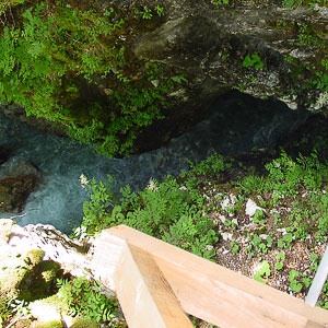 Blick in die atemberaubende Schlucht Blick in die atemberaubende Schlucht